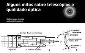 Alguns mitos sobre telescópios e qualidade óptica
