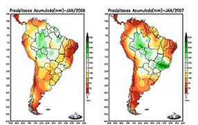Nível de Precipitação do Brasil